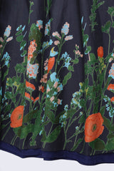 2WAY彩色花園印花半截裙 - Chic Collection