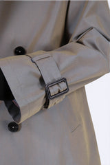 雙色紗線Trench Coat (意大利布料)