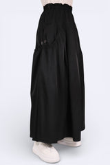 橡筋抽繩束袋造型半截裙 - Chic Collection