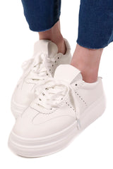 牛皮英倫風厚底鞋 - Chic Collection