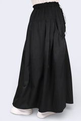 橡筋抽繩束袋造型半截裙 - Chic Collection