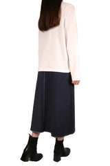 貓貓印花棉質上衣 - 白色 - Chic Collection