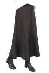 魚尾造型半截裙 (日本布料) - 黑色 - Chic Collection