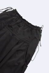 橡筋抽繩束袋造型半截裙 - Chic Collection